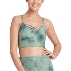 JoyLab Tie-Dye Leggings and Sports Bra Set
